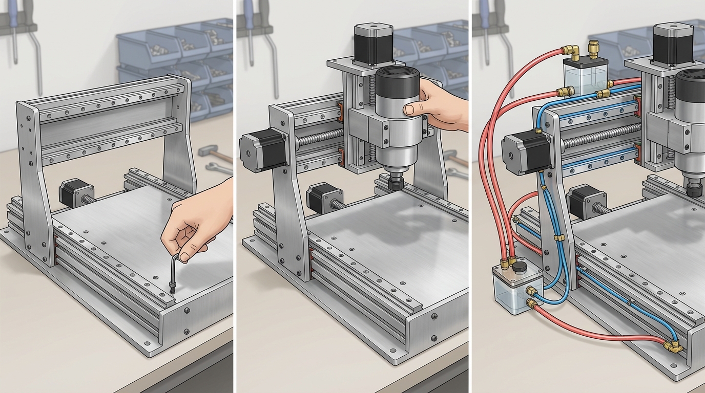 Shariff DMC2 Mini assembly stages