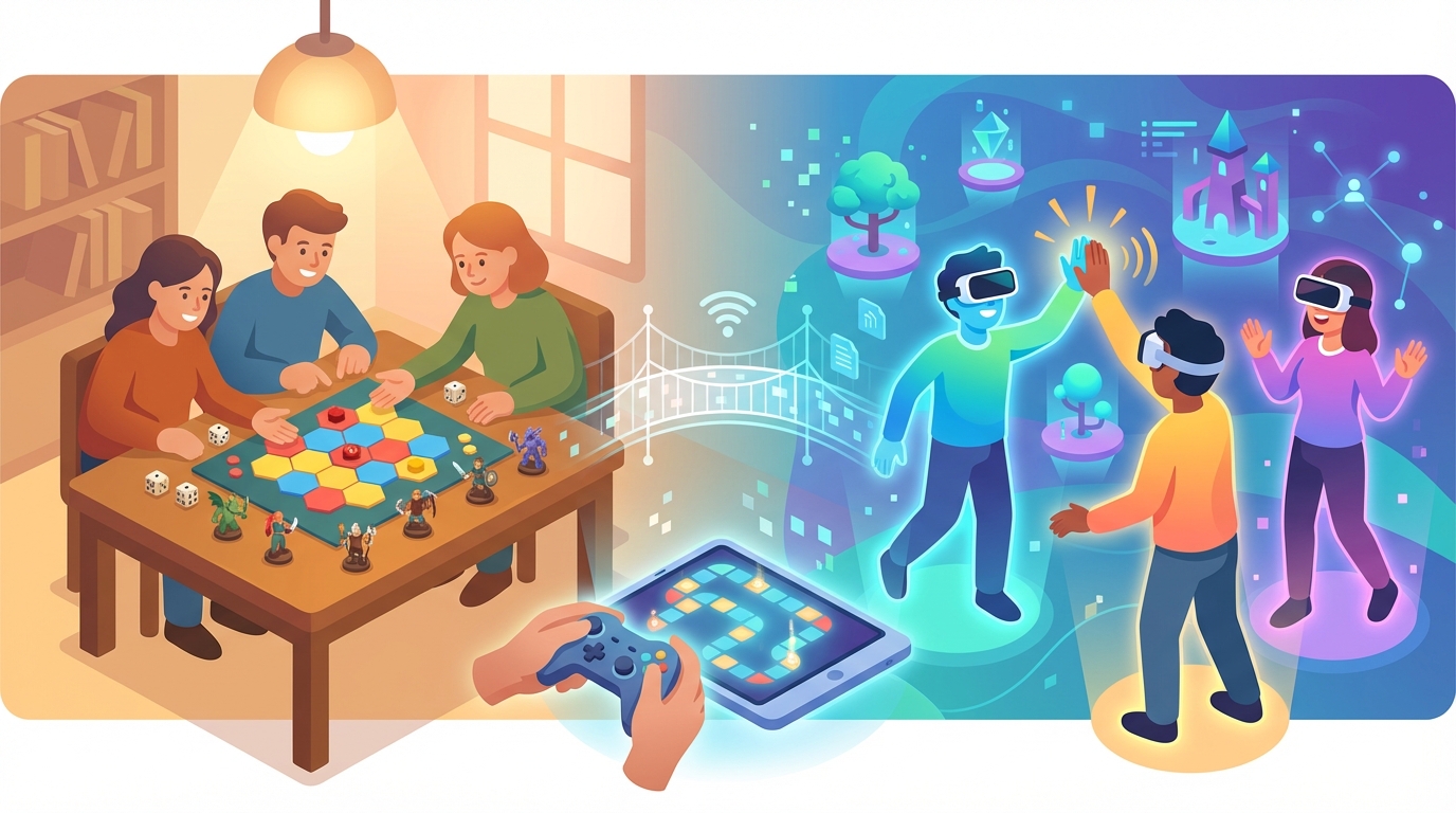 Social gaming evolution image