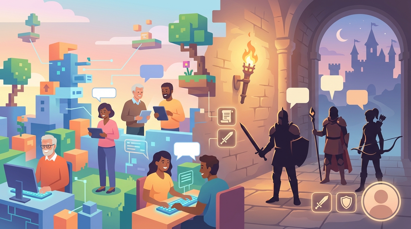 Social gaming meets RPG storytelling