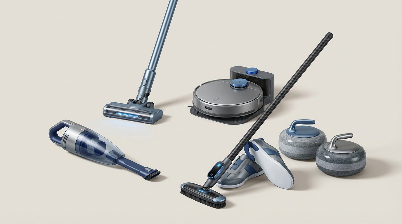 High tech vacuums and curling gadgets