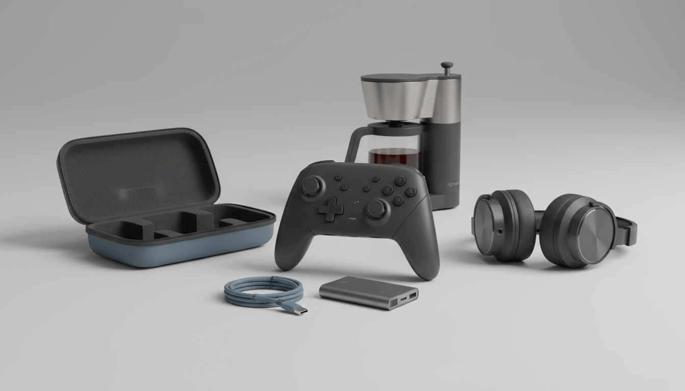 Travel and gaming gear essentials