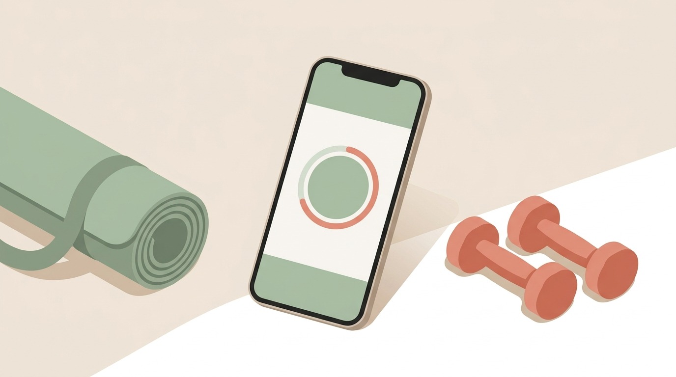 Mindful productivity with focus timer apps and at-home fitness gear