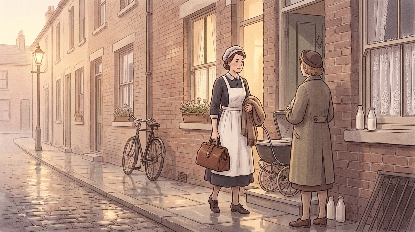 Call the Midwife—Nonnatus House street scene